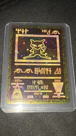 Ancient Mew 1 Pokemon card Rare Holo Vintage - Image 1