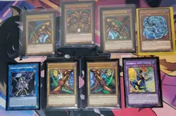 Yugioh - Exodia Forbidden One YGLD-ENA- Unlimited Ultra Complete Set LP/MP LOT - Image 1