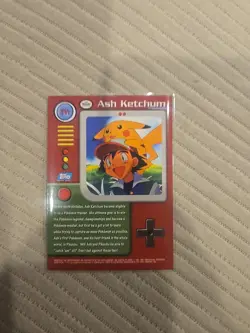 TV1 ASH KETCHUM POKEMON CARD - Image 2