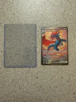 Salamence ex Full Art Holo 187/159 Sv09 Journey Together SIR 320 HP English NM - Image 1