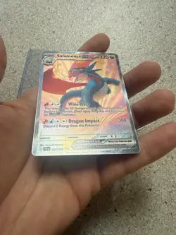 Salamence ex Full Art Holo 187/159 Sv09 Journey Together SIR 320 HP English NM - Image 4