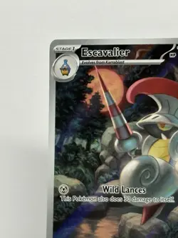 Pokemon TCG Escavalier Holo Illustration Rare SV: Black Bolt 138/086 - Image 4