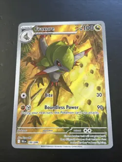 Fraxure 146/086 Holo Illustration Rare Black Bolt Pokemon - Image 1