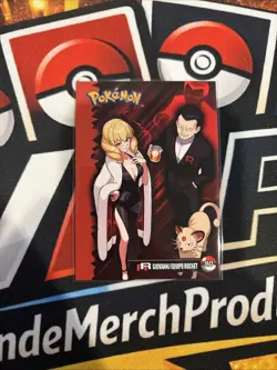 Rare Full Art Pokemon Team Rocket Persian And Giovanni #90 Low Pop GameFreak - Image 1