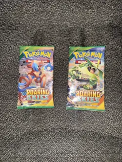 Nintendo Pokemon TCG Roaring Skies Booster Pack - 10 Cards 820650109751 - Image 1