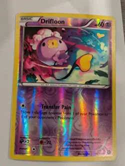 Drifloon 46/114 - XY Steam Siege Pokemon Holo Foil Rare Nice! - Image 1