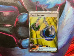 Pokemon TCG Energy Retrieval 108/086 Ultra Rare Full Art Me04: Chaos Rising NM - Image 1