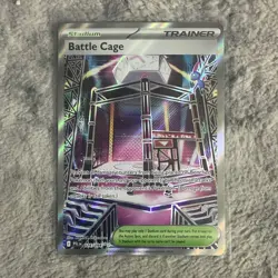 Pokemon TCG Battle Cage 116/094 Phantasmal Flames Trainer Stadium Ultra Rare Ho… - Image 1