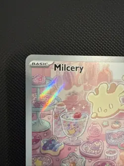 Pokemon TCG Stellar Crown Milcery Illustration Rare Card 152/142 - Image 2