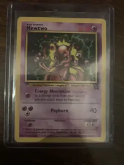 Mewtwo #14 - WotC Black Star Movie Promo - Pokemon TCG - 1999 English Pokemon - Image 2