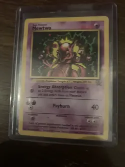 Mewtwo #14 - WotC Black Star Movie Promo - Pokemon TCG - 1999 English Pokemon - Image 3