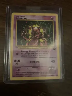Mewtwo #14 - WotC Black Star Movie Promo - Pokemon TCG - 1999 English Pokemon - Image 5