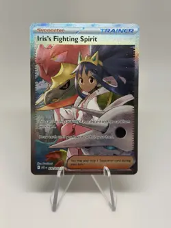 Iris's Fighting Spirit 292/217 Ascended Heroes SIR Pokemon NM - Image 1