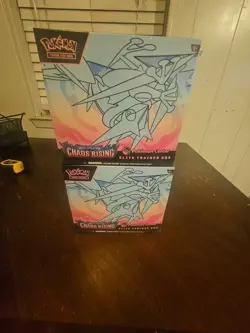 pokemon chaos rising pokemon center etb - Image 4