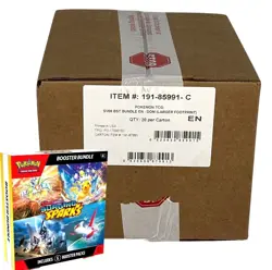 Pokemon TCG Surging Sparks Booster Bundle Case of 20 Retail Bundles - Image 1