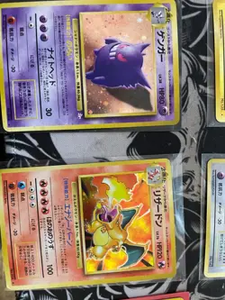 Japanese pokemon lot - NEO, PROMO, GB, BASE SET - Charizard, snorlax, mew, MINT - Image 4