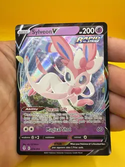 🔮Sylveon V 074/203 Evolving Skies Ultra Rare Pokemon - NM/MINT - Image 1