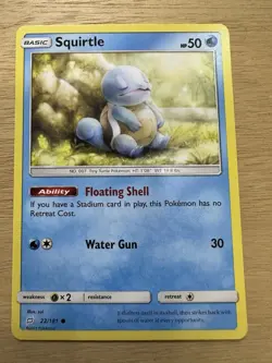 Squirtle - 22/181 Team Up - Pokemon TCG - 2019 - Image 1