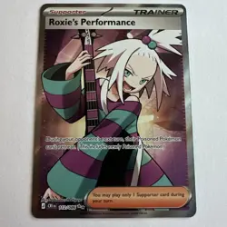 Pokemon TCG - Roxie's Performance - 112/086 - ME04: Chaos Rising NM - Image 1