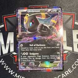 The Pokemon Company Umbreon EX 55/124 Fates Collide Ultra Rare Holo EN 170HP - Image 1