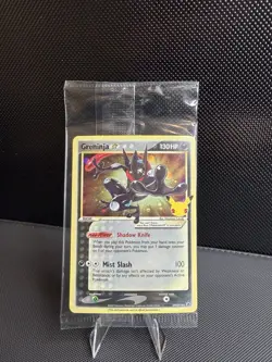 POKEMON GRENINJA GOLD STAR BLACK STAR PROMO SWSH144 HOLO SEALED - Image 1