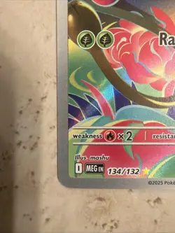 Pokemon Co Ivysaur 134/132 ME01 Mega Evolution Holo Eng IR - Image 5