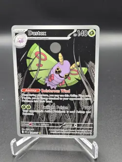 Pokemon TCG Dustox 220/217 Ascended Heroes Illustration Rare Near Mint Condition - Image 1