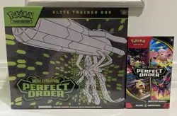 Pokemon Perfect Order ETB and Booster Bundle Lot - Image 1