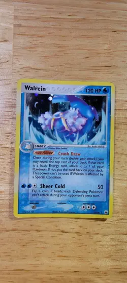 The Pokemon Company Walrein 15/101 EX Hidden Legends Holo Rare EN 2004 HP 120 - Image 1