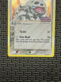 Pokemon TCG Lairon Holo Uncommon Stamped EX Holon Phantoms 45/110 MP - Image 5