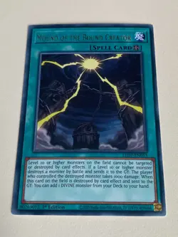 Yugioh Mound of the Bound Creator x 3 - 1st Edition Rare NM - Plus Free Holo A - Image 2