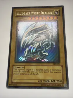 Yu-Gi-Oh! TCG Blue-Eyes White Dragon SDK-001 Ultra Rare Holo - Image 1