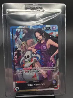 SEALED Boa Hancock 2025 PSA Magazine Promo OP07-038 Leader Foil One Piece - Image 1