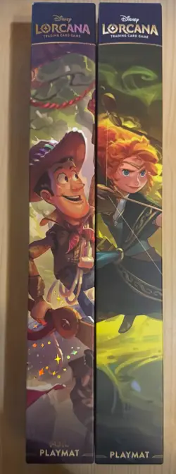 Disney Lorcana Toy Story Foil Playmat & Merida - Gifted Archer Playmat - Image 1