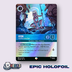 Kida Guardian of the Path 217/204 Epic Holofoil Wilds Unknown NM Disney Lorcana - Image 1