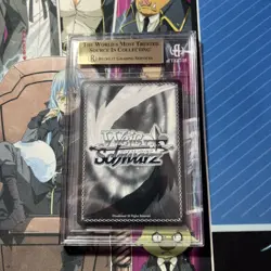 Weiss Schwarz Overlord Premium Booster OVL/SE54-45EX SEC Albedo SIG BECKETT 9.5 - Image 2