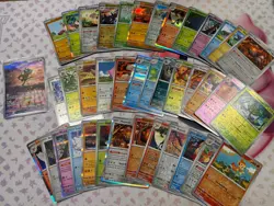 Twilight Masquerade Holo/Reverse Holo Lot (x40) Cards w/ ETB Promo Ogrepon Card - Image 1