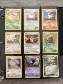 Old Pokemon Cards VINTAGE Rare Collection binder Holo WOTC 1999 Era Lot - Image 5