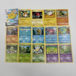 Pokemon Card Collection Lot of 15 Mixed Type Mix, Builder Your Collection - Image 1