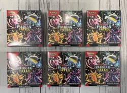 Paldean Fates Booster Bundles Lot of 6 Sealed Scarlet & Violet Pokemon TCG Cards - Image 1