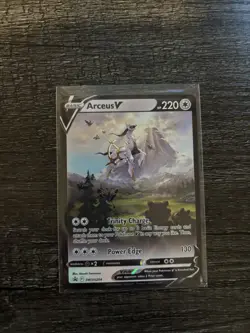 Arceus V SWSH204 - Pokemon Promo Black Star Card - Image 1