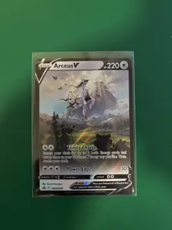 Arceus V SWSH204 - Pokemon Promo Black Star Card - Image 2