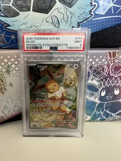 Eevee 173 Sv: Scarlet & Violet Promo Cards Holo PSA 9 - Image 1