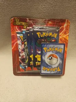 Pokemon TCG Lightning Set - 5 Packs And 1 Bonus Card - Image 1