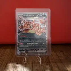 Pokemon Charizard EX SVP 196 Scarlet & Violet Promo TCG-HOLO Card - Image 1