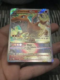 Pokemon TCG Charizard VSTAR 2022: Brilliant Stars Holo Full Art Card 018/172- NM - Image 4