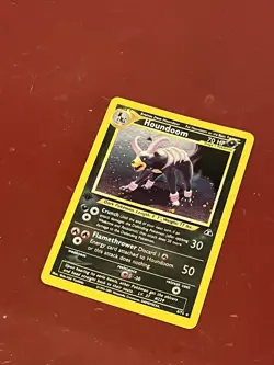 Pokemon Card - 1st Edition Houndoom Neo Revelation 8/64 Holo Rare - NEAR MINT - Image 2