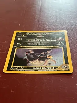 Pokemon Card - 1st Edition Houndoom Neo Revelation 8/64 Holo Rare - NEAR MINT - Image 3