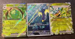 Pokemon TCG - Twilight Masquerade 3 Card Ex Lot - Image 1