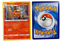 Pokemon Charizard 010/078 Lot of 4 Holo Rare Pokemon Go 2022 TCG Cards LP/NM - Image 4